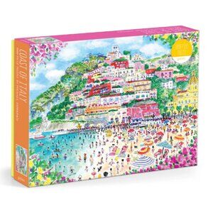 Galison Michael Storrings Coast of Italy 1000 Piece Puzzle